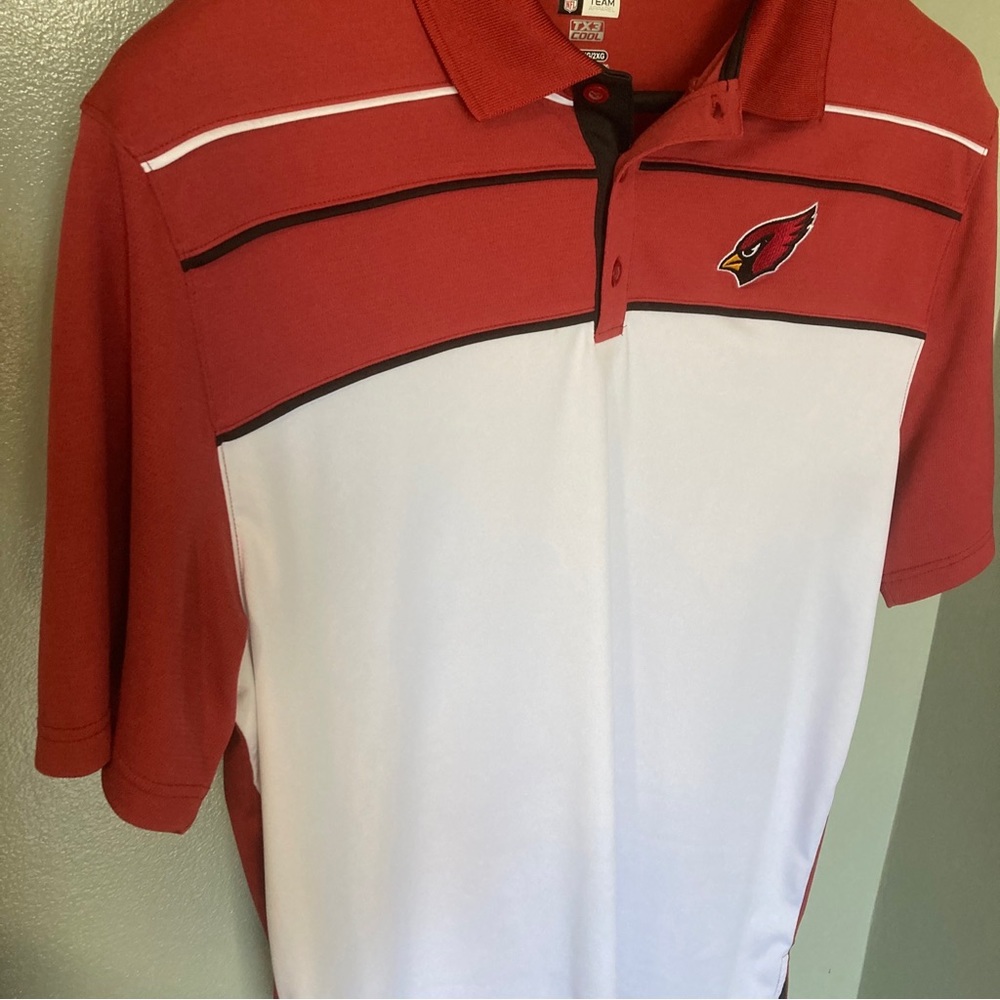Arizona Cardinals 2XL NFL Football Polo Short Sleeve Shirt Men's Size 2XL - Picture 4 of 5